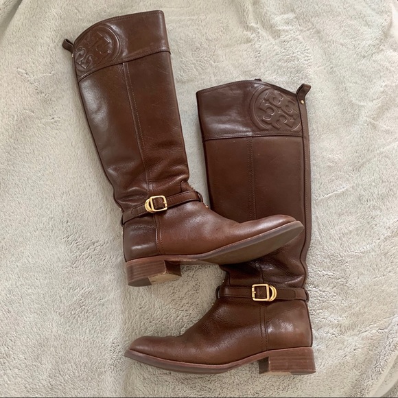Tory Burch Darlene Riding Boots - Size 6 - Picture 1 of 4